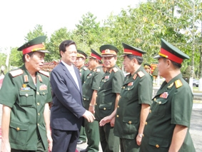 Thủ tướng Nguyễn Tấn Dũng phát lệnh khởi công Dự án xây dựng luồng cho tàu biển trọng tải lớn vào sông Hậu