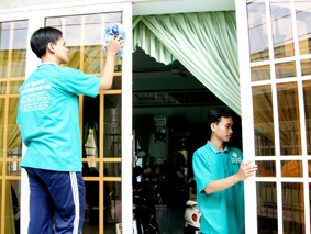 Sinh viên và buồn vui nghề giúp việc