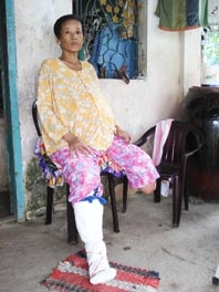 Người phụ nữ bệnh tật 
đang kêu cứu!