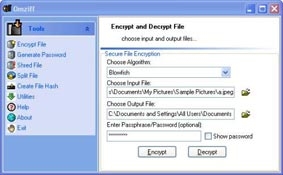 Omziff xử lý các tập tin đa năng