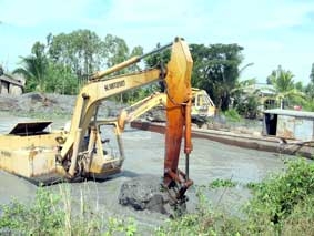 Hạn, xâm nhập mặn đang vào cao điểm