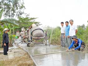 Khơi dậy sức dân, phát triển hạ tầng giao thông