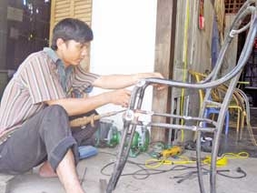 Người thợ trẻ tài hoa...