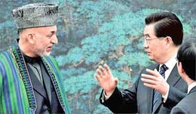 Afghanistan xích lại gần Trung Quốc