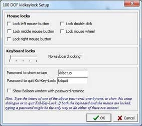 Khóa bàn phím và chuột