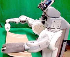 Robot có thể xếp quần áo