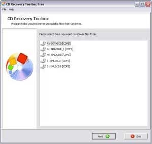 CD Recovery Toolbox Free 1.1.15 - <br>
<i>Phục hồi dữ liệu từ đĩa CD hư hỏng</i>