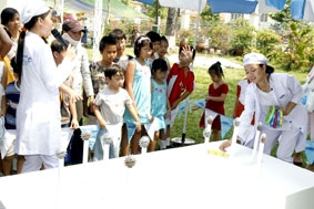 Hành trình xuyên Việt “Ngôi nhà trong lành” của Samsung Vina đến TP Cần Thơ