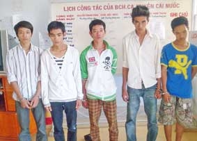 Cà Mau: Băng cướp xe gắn máy sa lưới
