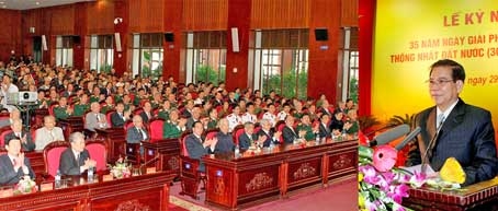 Chiến thắng 30-4-1975 là một mốc son chói lọi trong lịch sử dựng nước, giữ nước của dân tộc ta