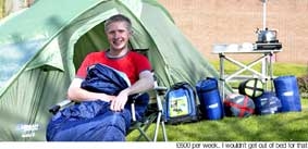 Ngủ cũng được trả lương