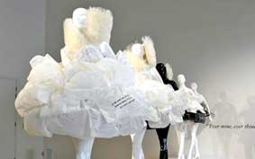 Váy cưới tan trong nước