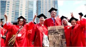 Lễ tốt nghiệp muộn 40 năm