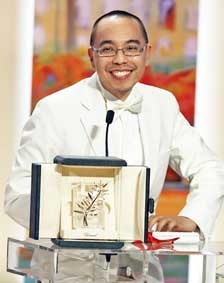 Thắng lợi của châu Á ở Liên hoan phim Cannes 2010<br>
<i>* Phim Thái Lan đoạt “Cành cọ vàng”</i>