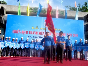 Ra quân chiến dịch “Thanh niên tình nguyện hè năm 2010”