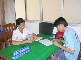 Người cán bộ nhiệt tâm