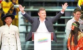 Juan Manuel Santos - 
Tân Tổng thống Colombia