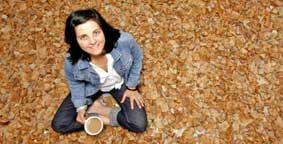 Viết nhật ký bằng 32.000 túi 
đựng trà