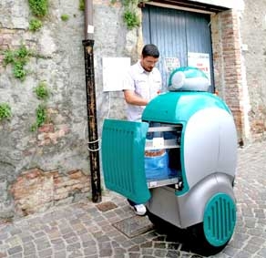 Bạn muốn đổ rác, 
hãy gọi robot