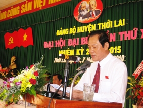 Tập trung lãnh đạo thực hiện thắng lợi các mục tiêu phát triển kinh tế - xã hội, đẩy mạnh công nghiệp hóa - hiện đại hóa nông nghiệp, nông thôn