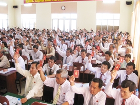 Đại hội Đại biểu Đảng bộ huyện Thới Lai nhiệm kỳ 2010-2015 thành công tốt đẹp