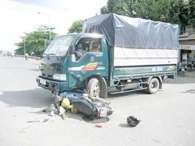 Tai nạn giao thông, 1 người bị thương nặng