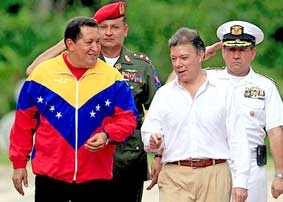 "Tan băng" quan hệ Venezuela - Colombia