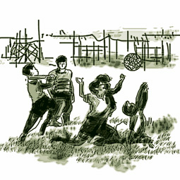 Trái bóng tuổi thơ