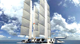 Du thuyền biết bay