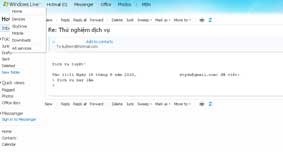 Những cải tiến ấn tượng của Live Hotmail
