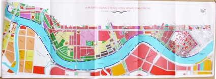 Thông qua phương án dự án đầu tư xây dựng đường ô tô sau công viên kè sông Cần Thơ