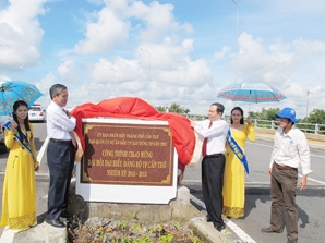 Khánh thành đường Nguyễn Văn Cừ nối dài