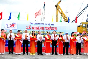 Đưa bến số 2 - cầu tàu 20.000 DWT và khu hậu cần logistics thuộc cảng Cái Cui vào hoạt động