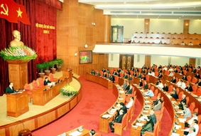 Khai mạc Hội nghị lần thứ 13 Ban Chấp hành Trung ương Đảng (khóa X)