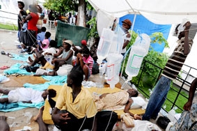 Dịch tả bùng phát nghiêm trọng tại Haiti