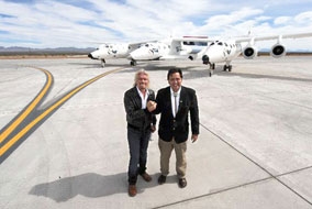 Sân bay vũ trụ khánh thành đường băng