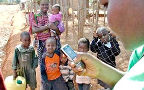 Điện thoại di động trở thành bệnh viện