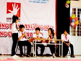 Truyền thông phòng, chống bạo lực học đường trong các trường THCS và THPT