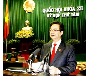 Thủ tướng Nguyễn Tấn Dũng giải trình và trả lời chất vấn về những vấn đề cử tri cả nước quan tâm
