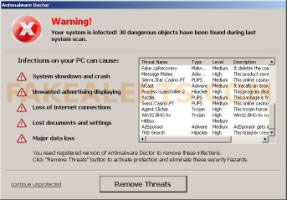 Cách loại bỏ virus Antimalware Doctor