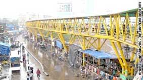 Đường bộ 
trên không