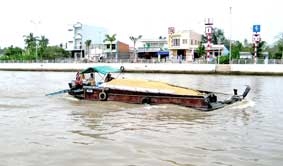 Thủy lợi miền Tây sông Hậu thời Pháp thuộc