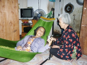 Người phụ nữ nuôi hy vọng được sống