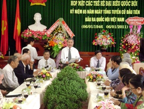 Họp mặt các thế hệ Đại biểu Quốc hội