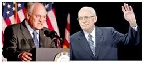 Dick Cheney <br>
chính trị gia không mỏi mệt