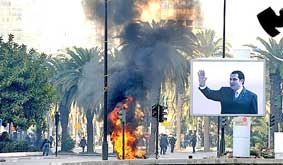 Tunisie: Tổng thống ra đi,<br>
Thủ tướng lên nắm quyền