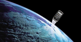 Phóng điện thoại vào không gian