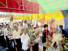 Tổ chức long trọng lễ giỗ thứ 139 
Thủ khoa Bùi Hữu Nghĩa
