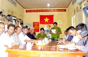Công khai hóa hành vi vi phạm pháp luật của ông Đặng Thành Định