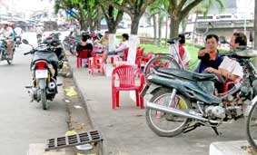 Bát nháo ở công viên